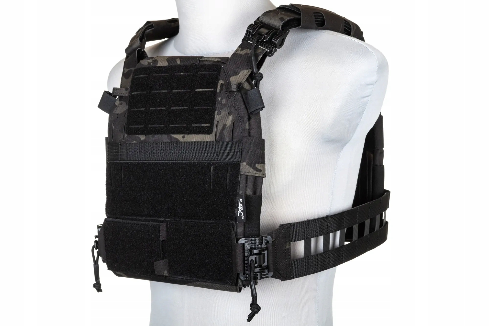 Taktická vesta typu Plate Carrier Specna Arms Tactical Qr III MC Black