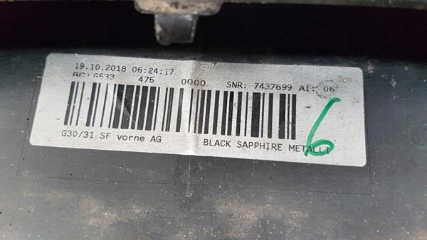 Frontstoßstange BMW G30 G31 BLACKSAPHIRE 7437899