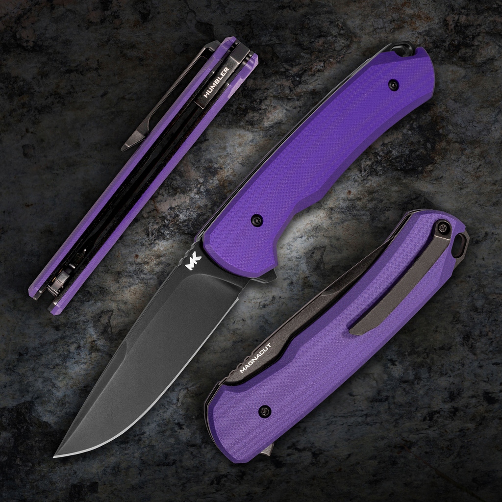 Nůž Mk Knives & Tools Humbler Nightberry MagnaCut Purple G10