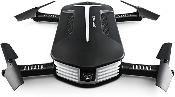 Dron S Kamerou Černý Dálkově Ovládaný Inteligentní S Ovladačem Záznamů