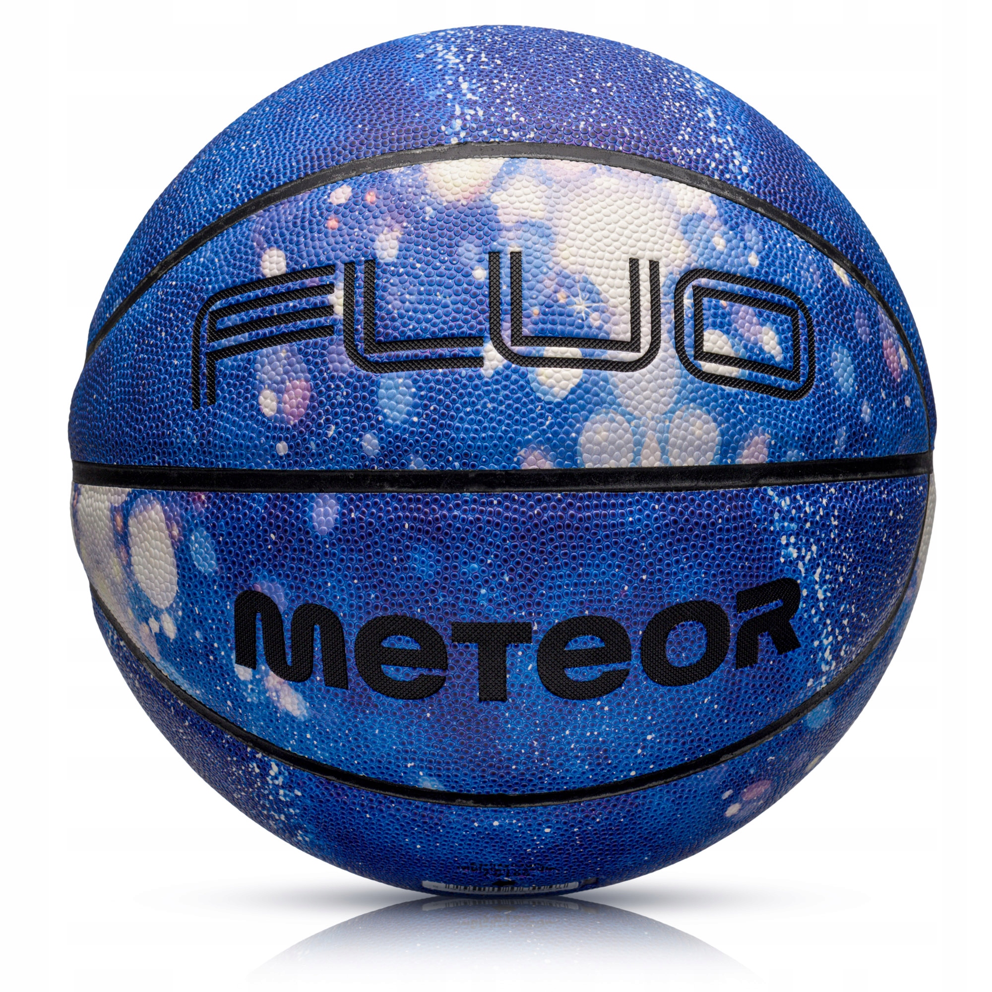 Piłka do koszykówki Meteor Fluo 7 granatowa Marka Meteor