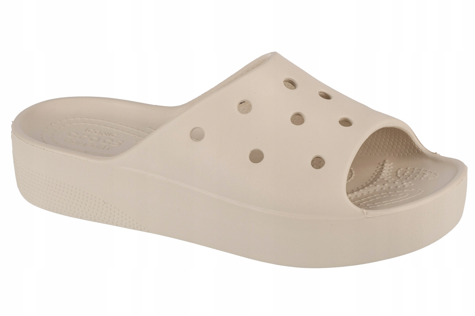 Crocs Classic Platform Slide (38/39) Nazouváky Šedá