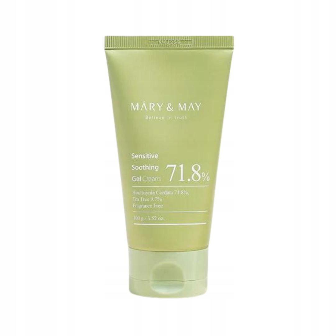 Mary+may Zklidňující gelový krém pro citlivou pokožku 100 g