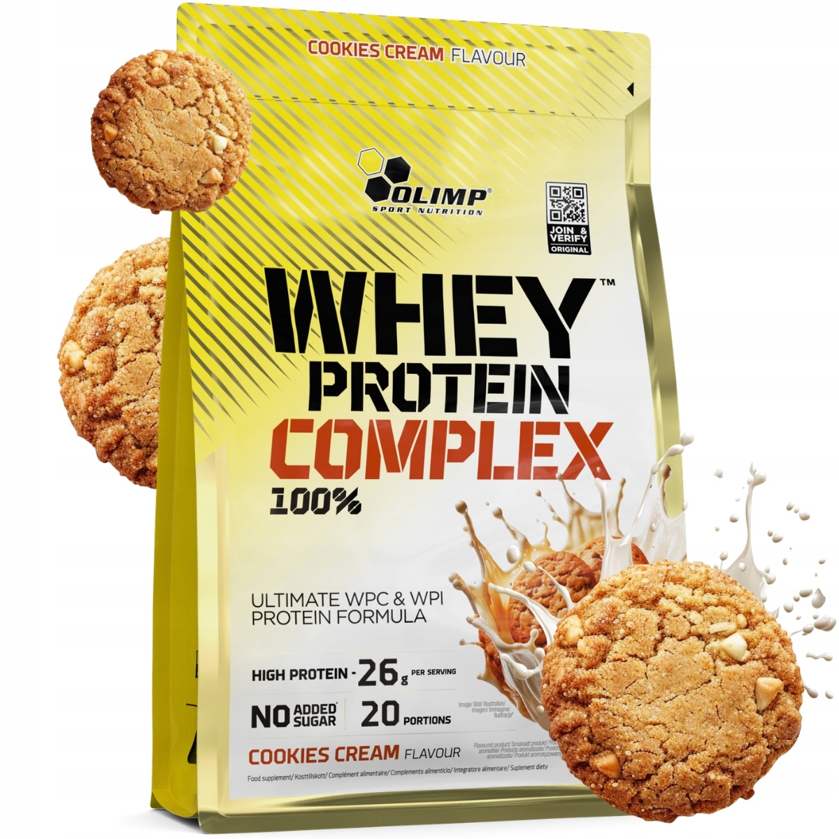 Olimp Whey Protein Complex 700 g Protein Wpc Wpi Koláč S Krémem