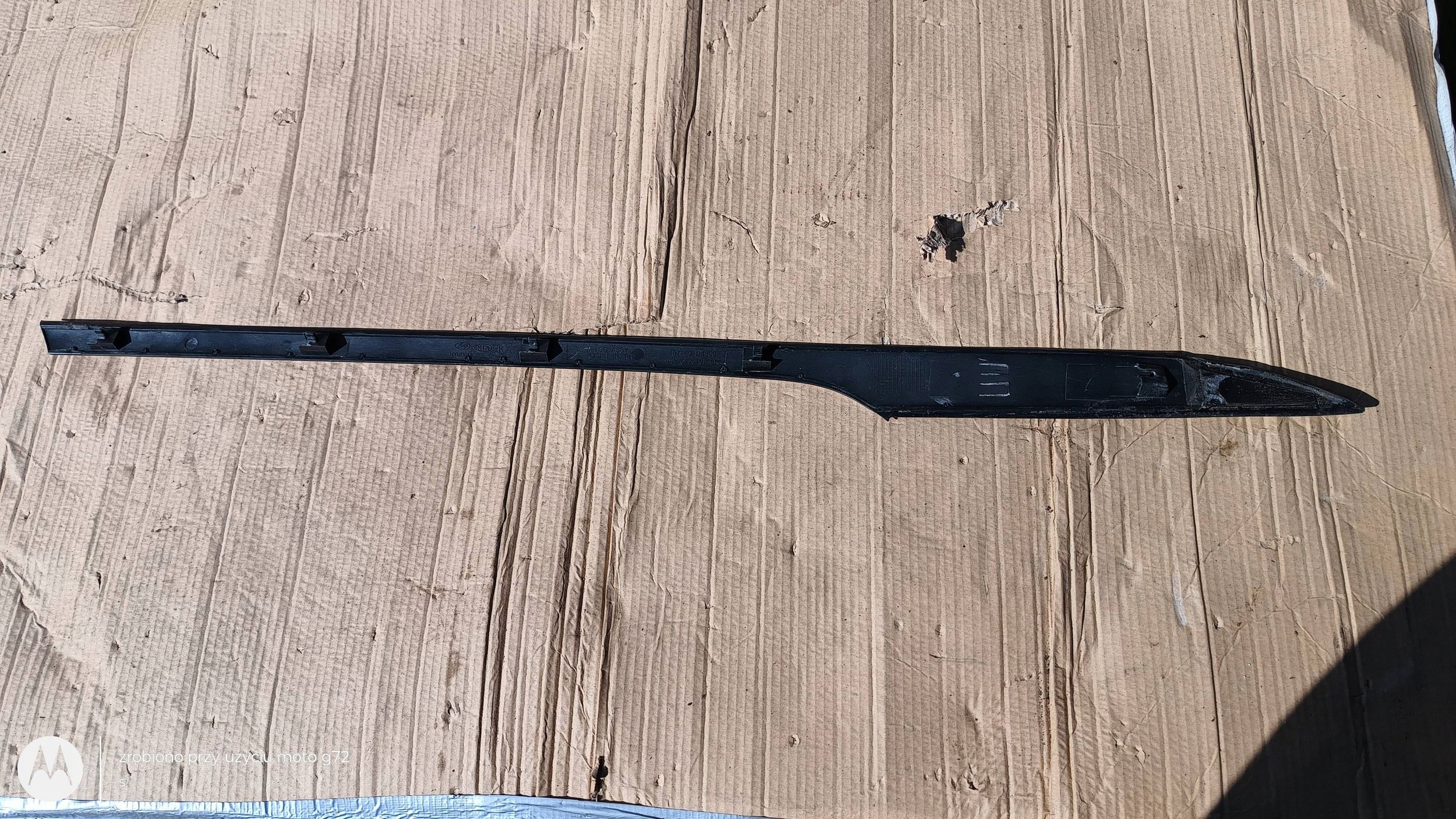 KIA OPTIMA IV moulding windows left rear part 87850-D4300 2019R