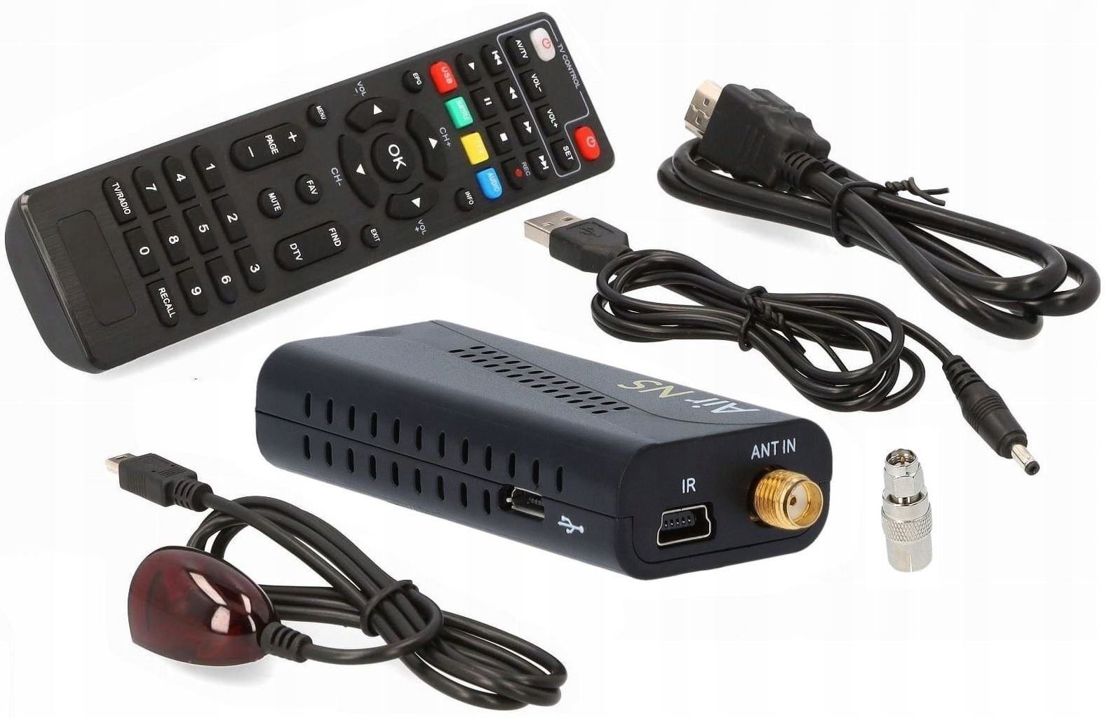 Tuner Dekoder Kablówki Dvb-c DVB-T2 Telewizji Cyfrowej Tv Naziemnej T-box