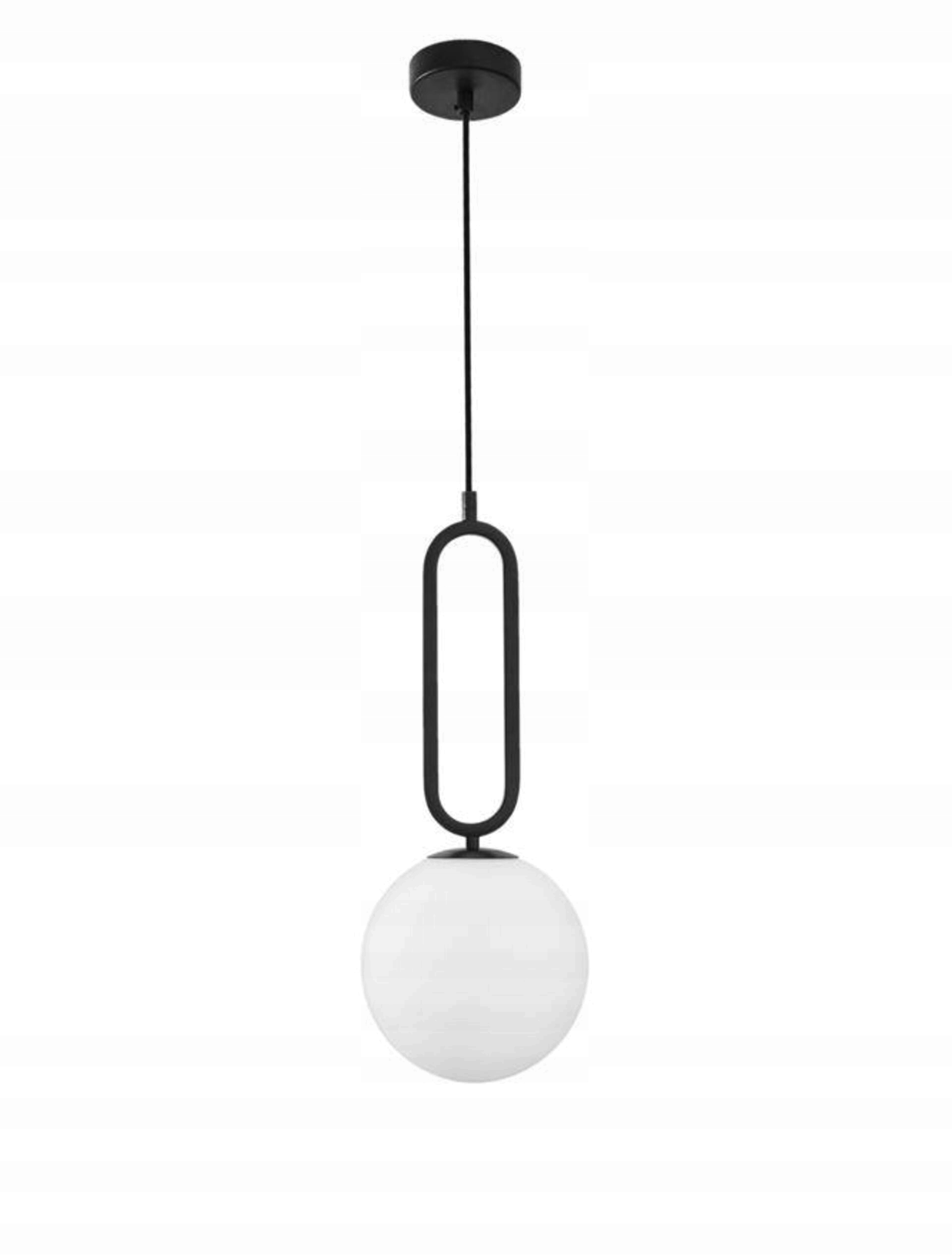Závesné svietidlo Nova Luce Grus E27 1x12W IP20 čierne 200mm