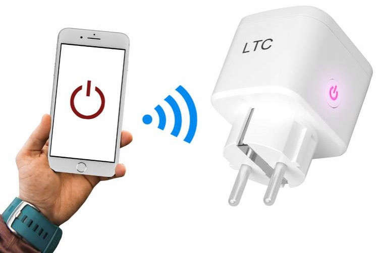 LXU400 Gniazdo sieciowe sterowane WiFi PROGRAMATOR Marka LTC