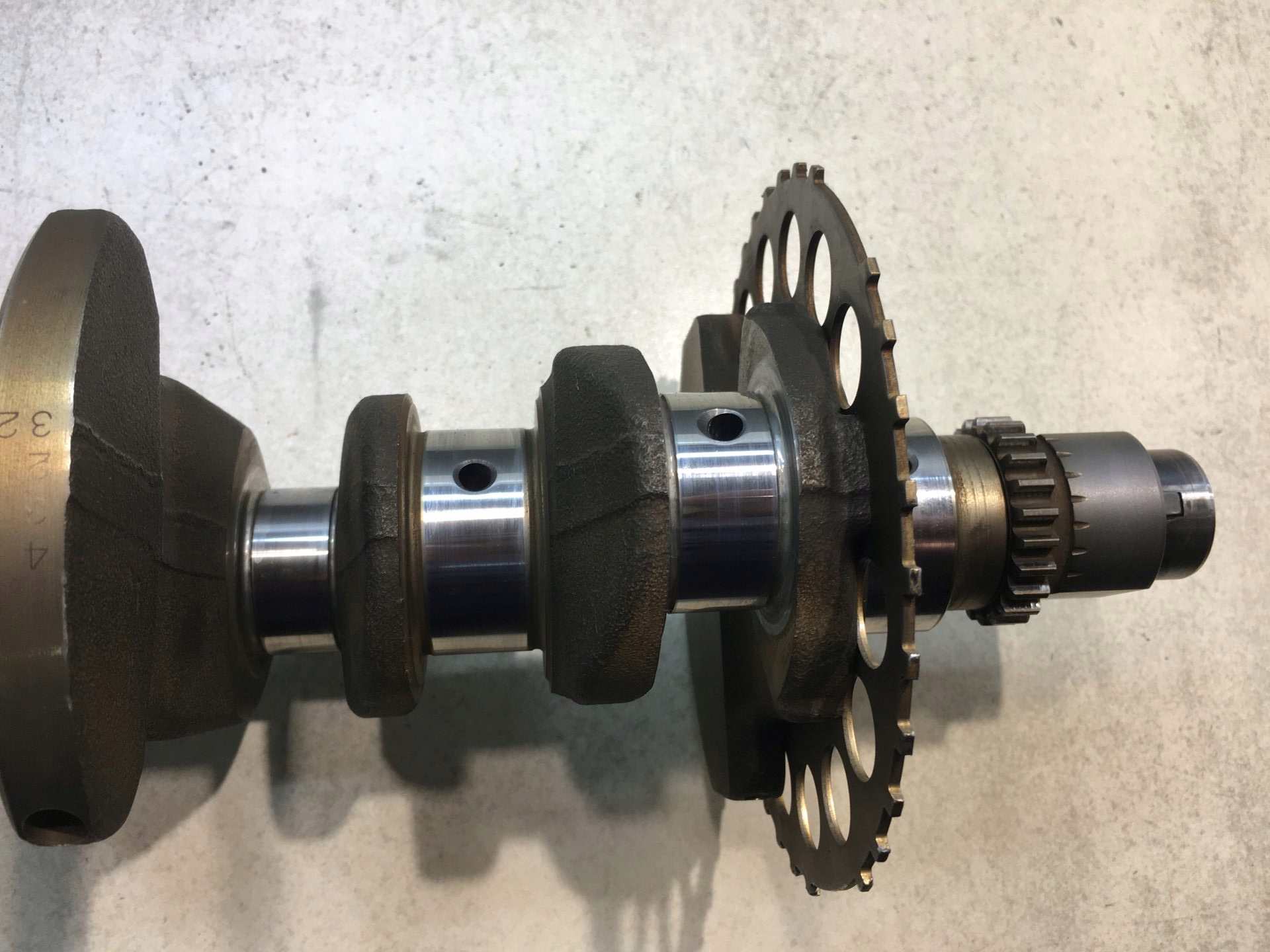 crank OPEL AGILA B 1.2 16V