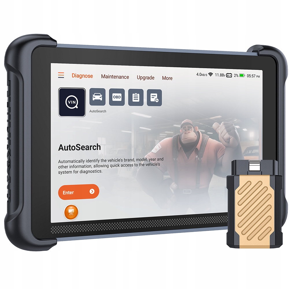 Thinkcar Thinkscan 689BT Profesionální diagnostický nástroj pro automobily Canfd Doip