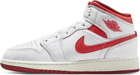 Nike Air Jordan 1 MID Se 45 pánské sportovní Retro ponožky Bílé