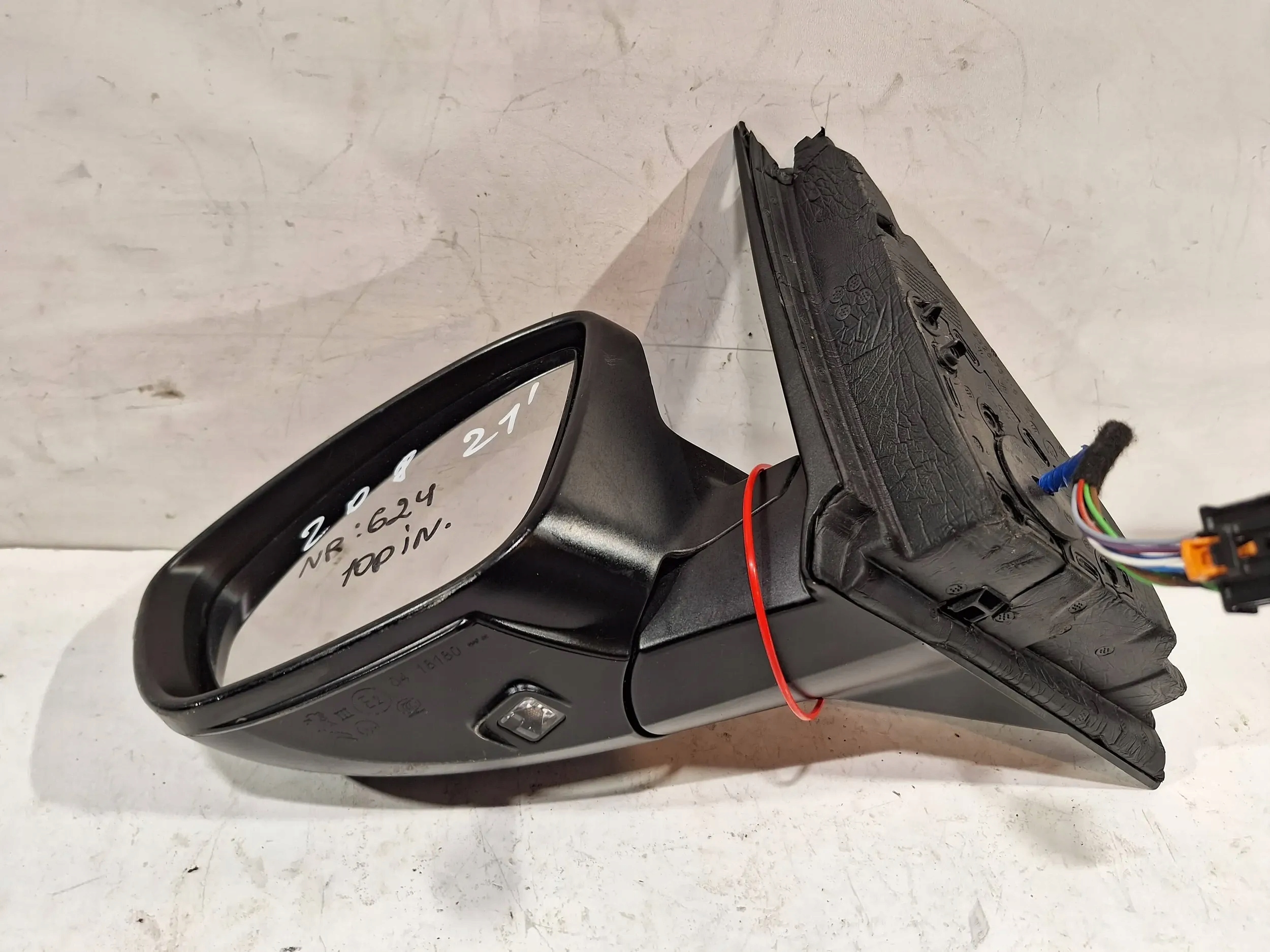 mirror exterior left Peugeot 208 II 19- 10PIN EU