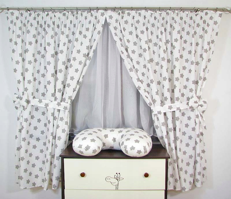 Zasłonki/ Zasłony do pokoju dla dzieci bawełna GRG Kolor wielokolorowy