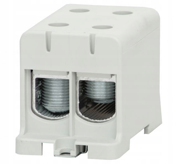 2-kolejnicový konektor 2 x 2 x 240 mm? šedý Zu f-Elektro F2.0304