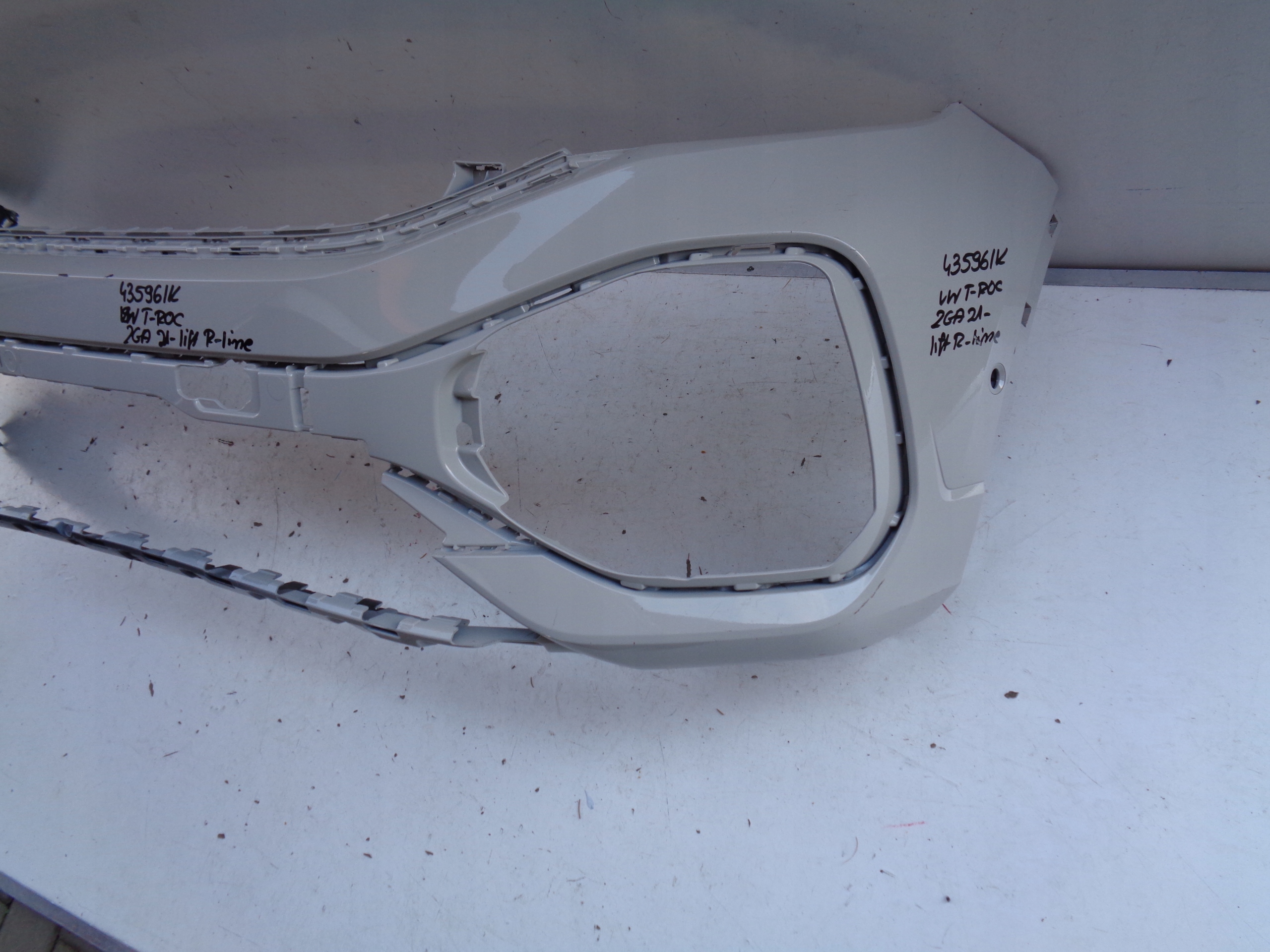 front bumper VW T-ROC 2GA 21- LIFT R-LINE NR 43596