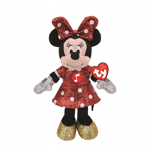 

Ty Beanie Babies Minnie z dźwiękiem, 33 cm