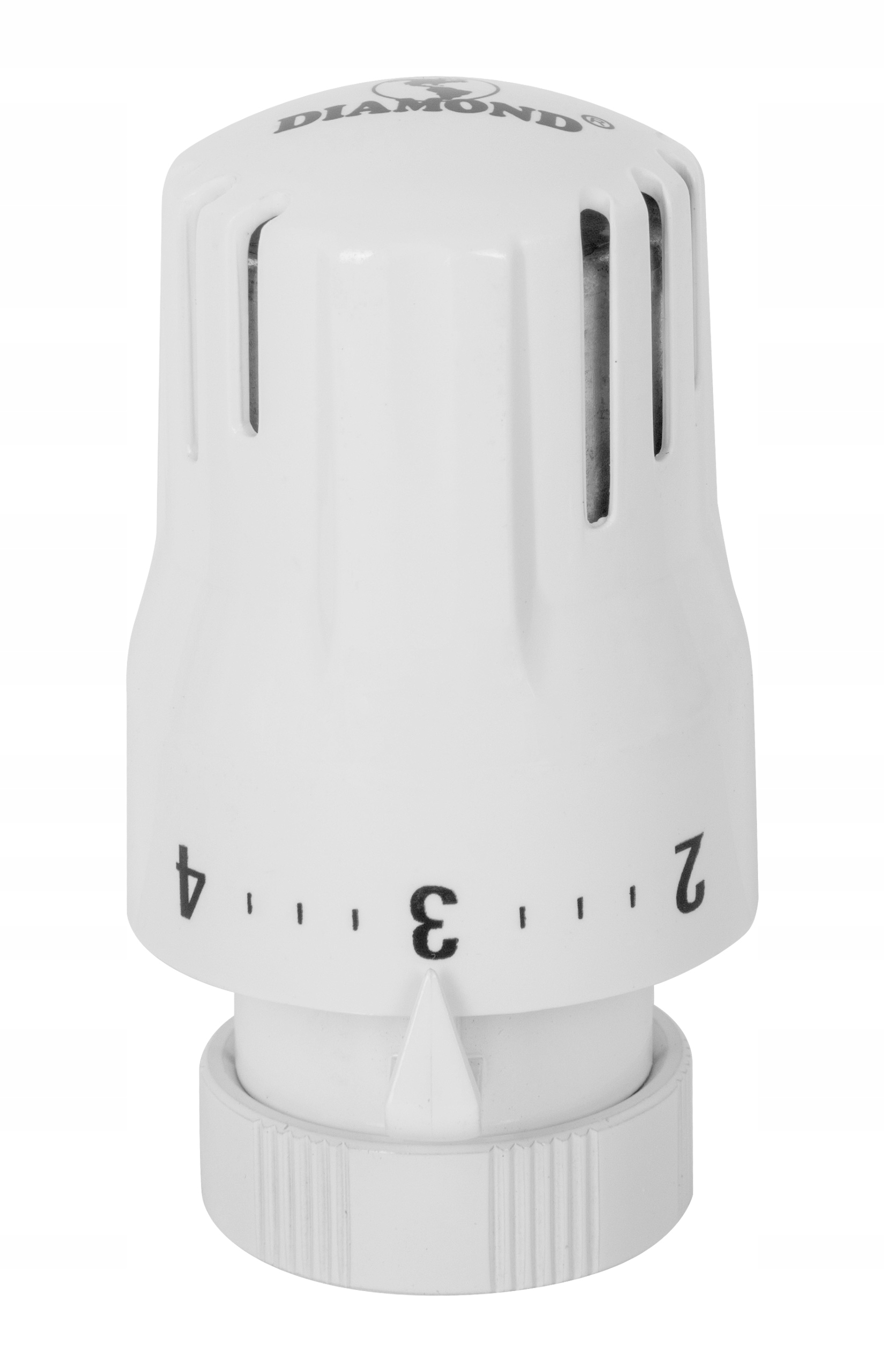 425B ZESTAW ZAWORÓW TERMOSTATYCZNY DO GRZEJNIKA PROSTY BIAŁY DIAMOND Marka Diamond