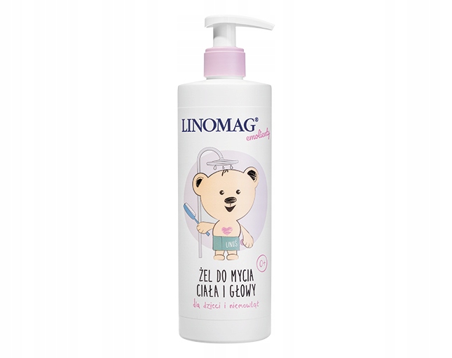 Linomag żel do mycia ciała i głowy 200ml Marka Linomag