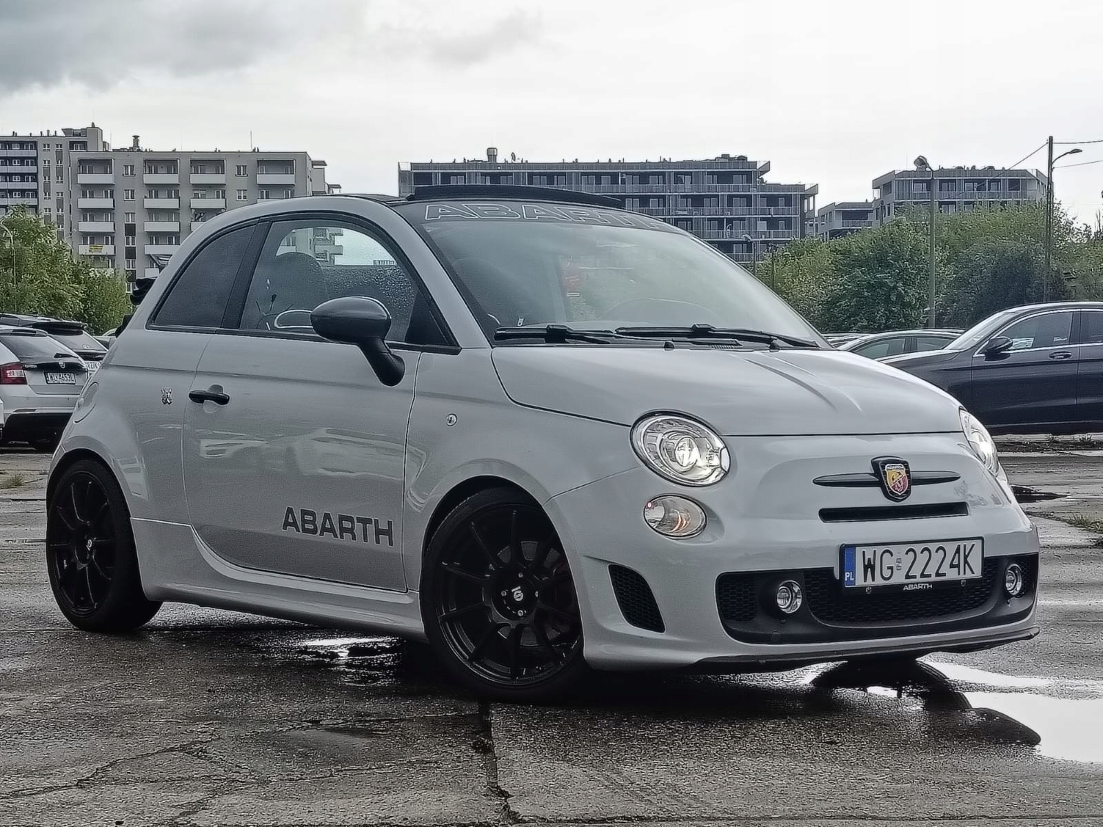 ABARTH 500C, Automat, Serwisowany, 1.4 T-JET 140KM