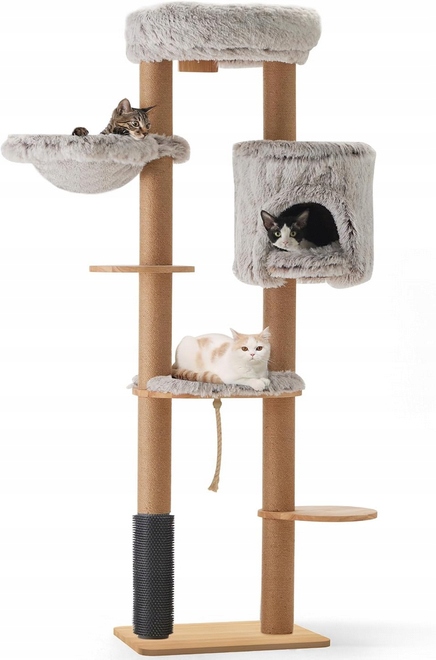 Levně Moderní škrabadlo pro kočky, velké škrabadla a věže pro kočky