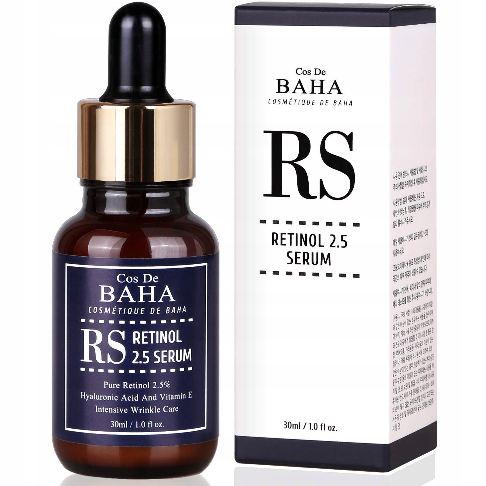 COS DE BAHA - RS Retinol 2.5 Serum, 30ml serum przeciwstarzeniowe — 2