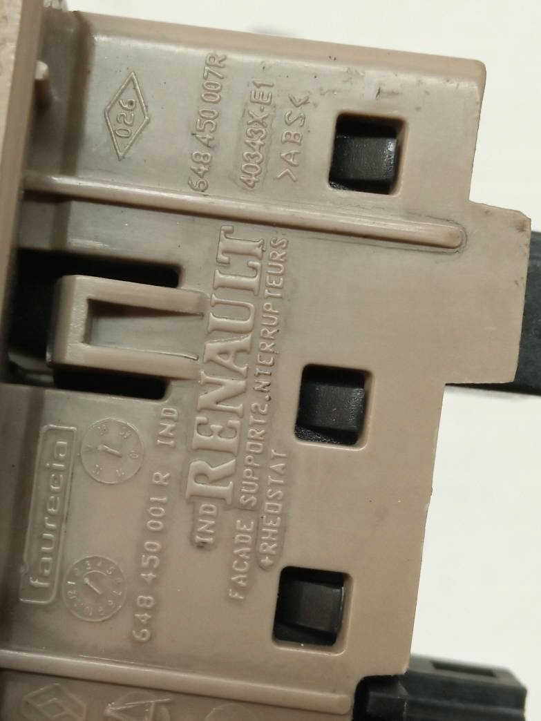 switch running board 36321006A Renault Scenic III (2009- )