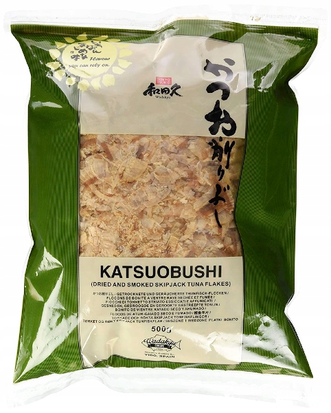 

Płatki suszonego tuńczyka bonito, Katsuobushi 500g