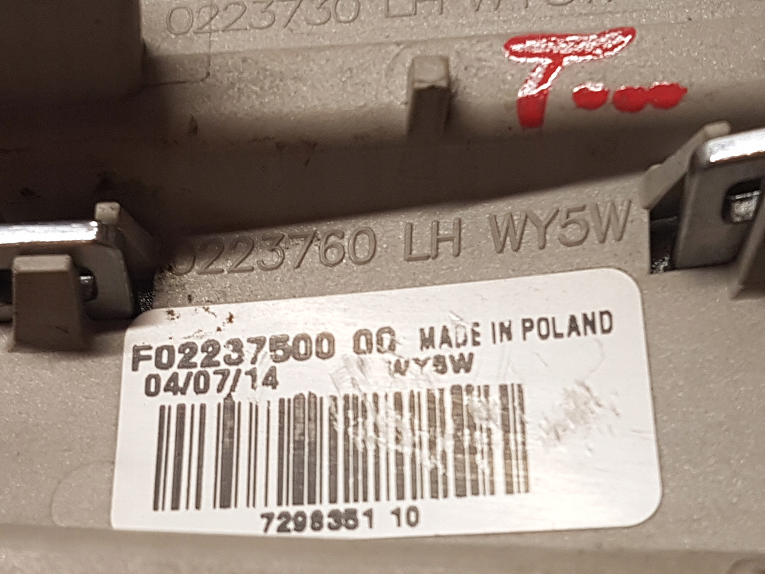 indicatore direzione parafango sinistra MINI F55 F56 F57 S 7298351
