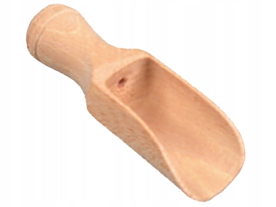

Czerpak Drewniany Szufelka Nabierak Gigant 17 CM