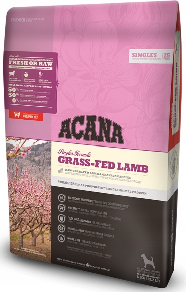 Acana Grass-fed Lamb Karma Z Jagnięciną 6kg