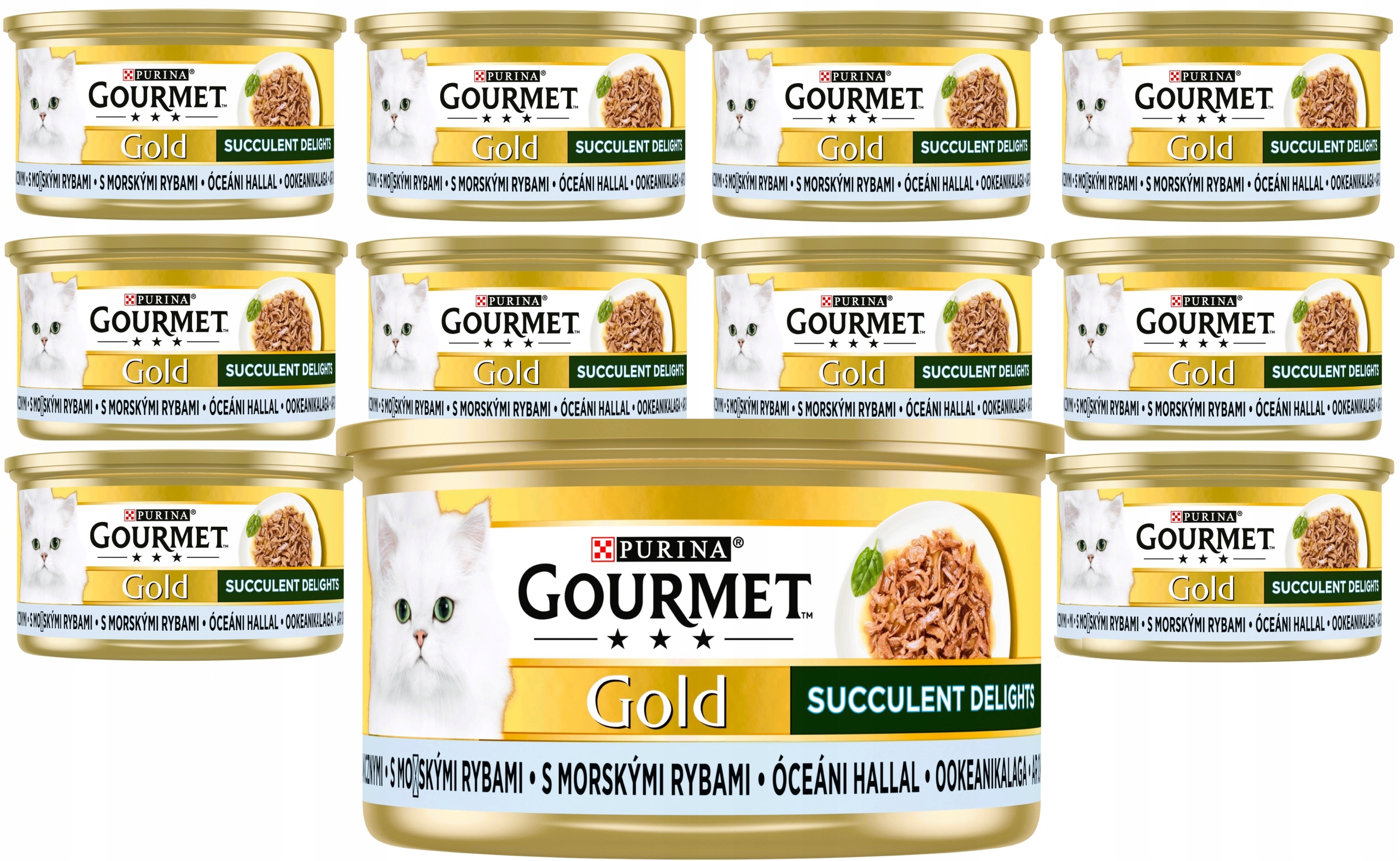 Purina Gourmet Gold Succulent Delights Multipack (12 x 8 x 85 g