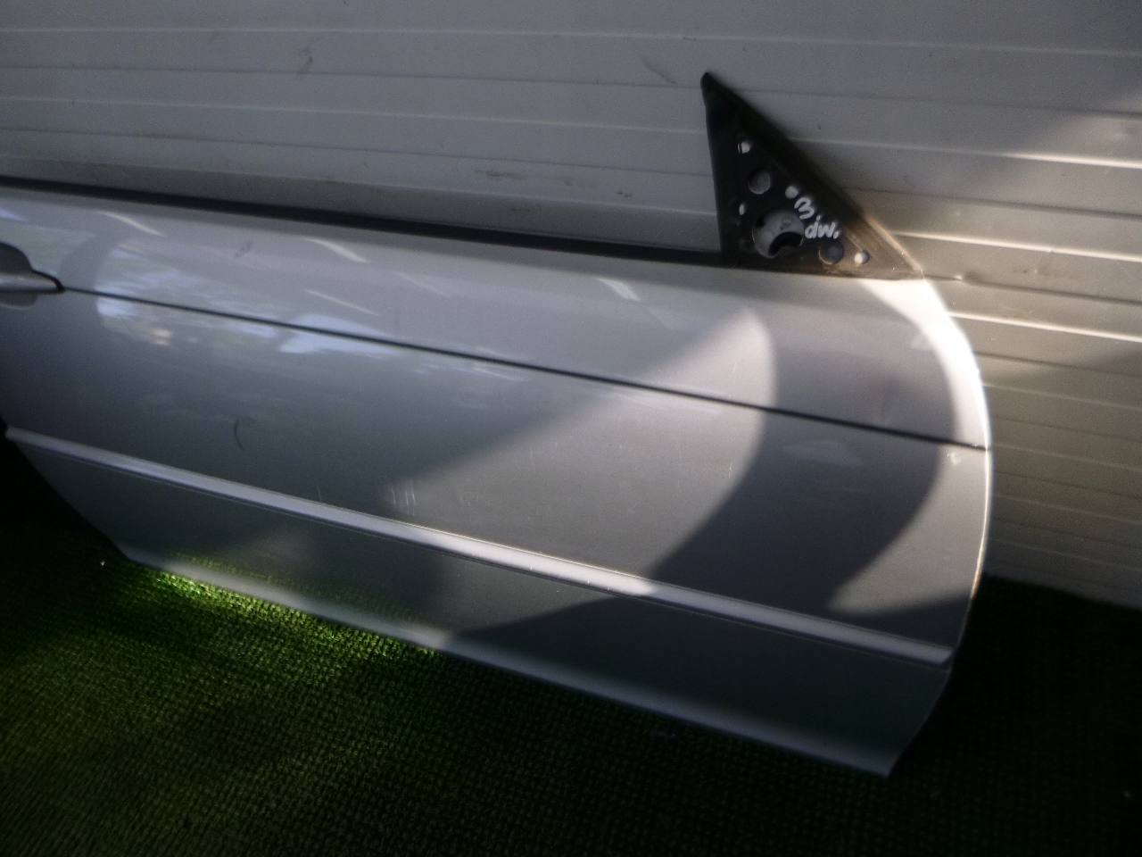 BMW E46 COUPE CABRIO door right front TITANSILBER