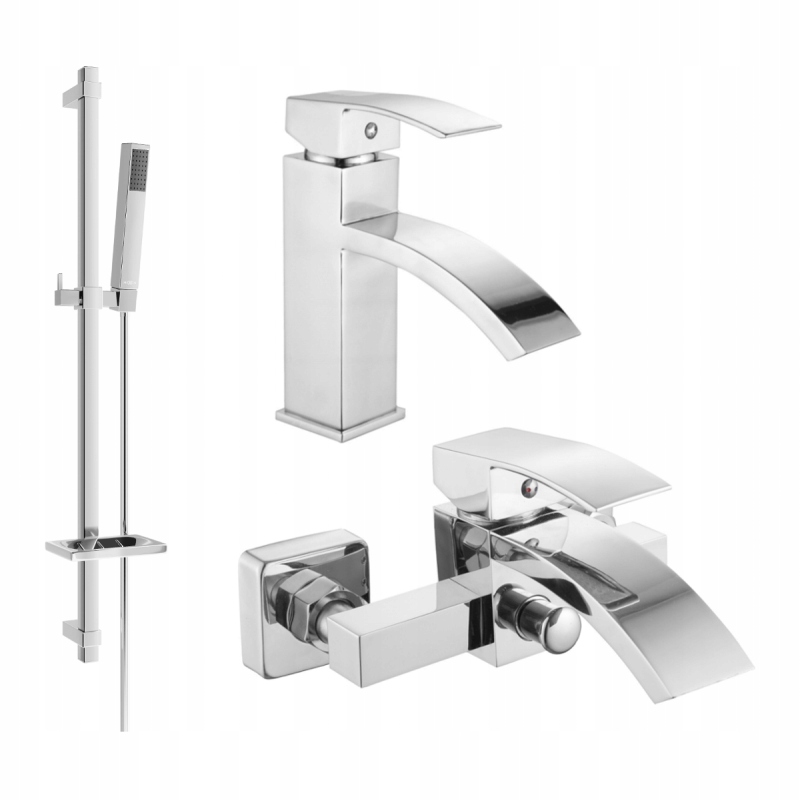 Mexen Libra DQ77 vanová sada, Chromovaná