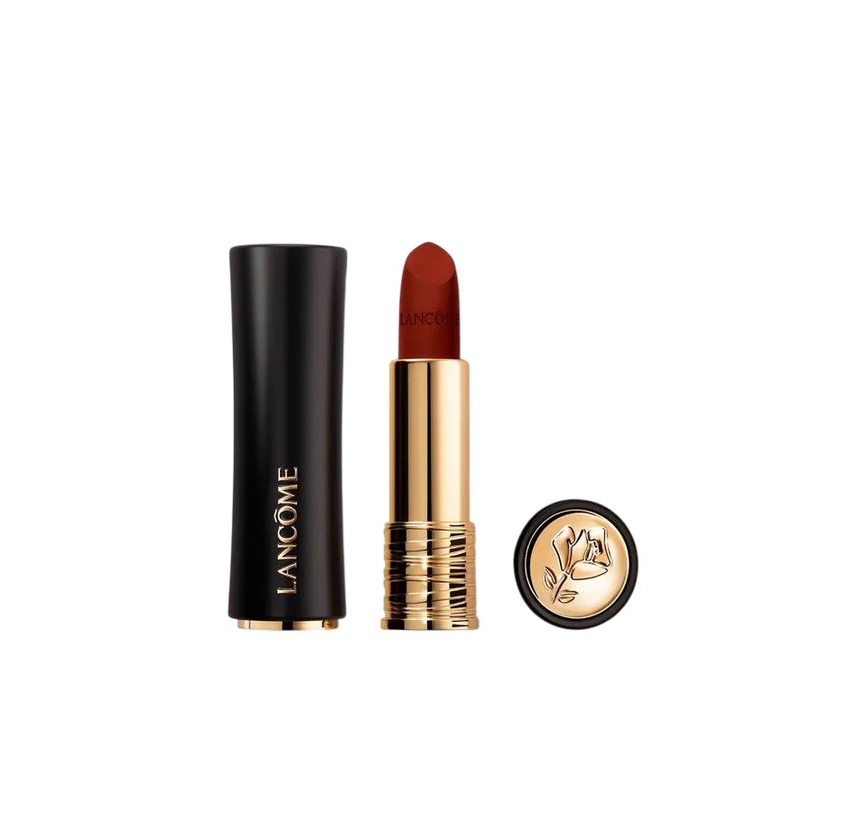 Lancôme, L'Absolu Rouge Drama Matte, matná krémová rtěnka, odstín 337, Cafeine Im