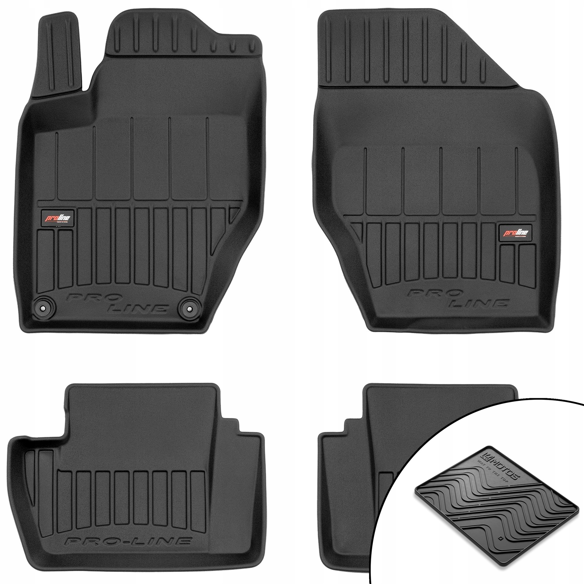 3D gumové koberce Citroen DS4 2011-2015 podložka bonus
