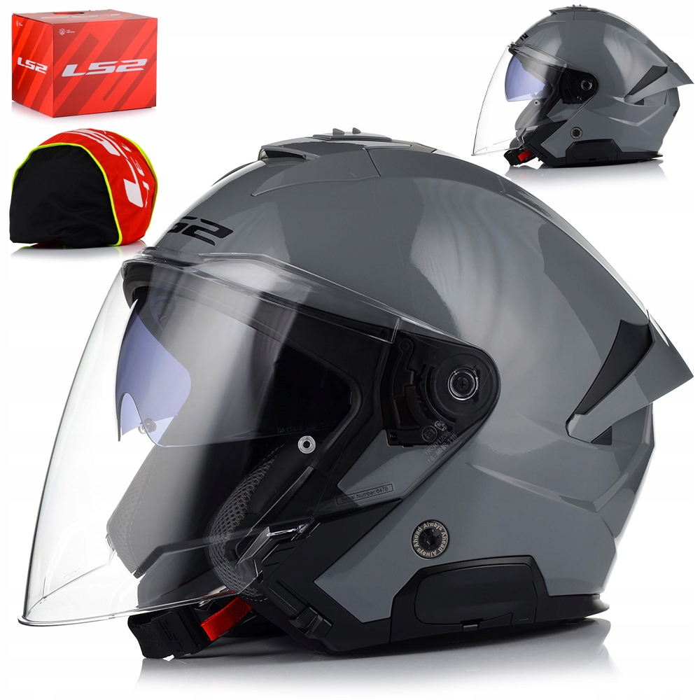 Otvorená Motocyklová Prilba LS2 OF618 Verso II Ľahký Skúter Chopper Blenda