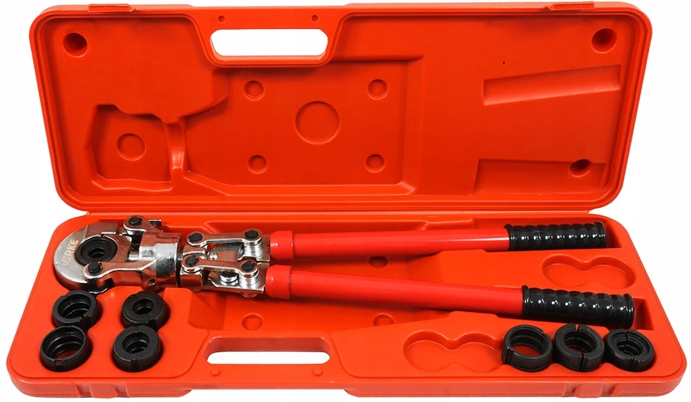 Hydraulická lisovačka na Pex rúrky typ U+th sada Verke V86263