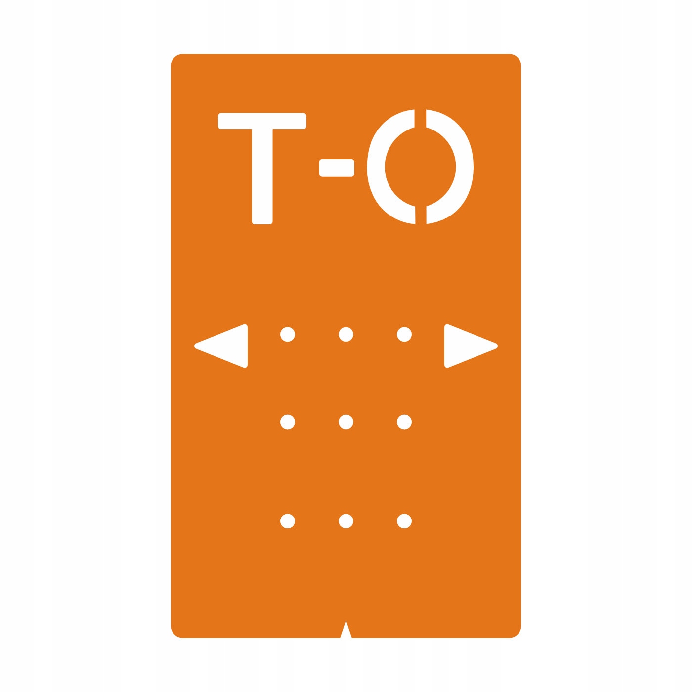 Szablon pomoc przymiar do montażu TIP-ON