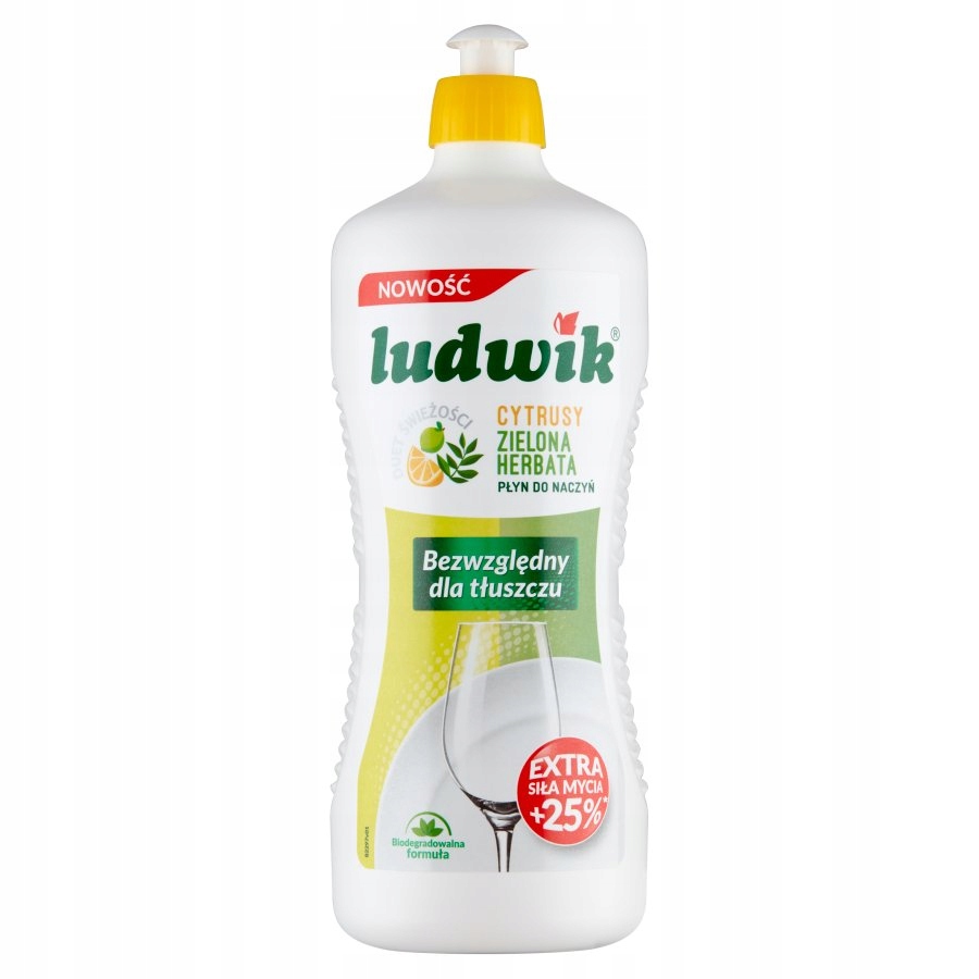 

Płyn do naczyń Ludwik Cytrusy Zielona Herbata 900