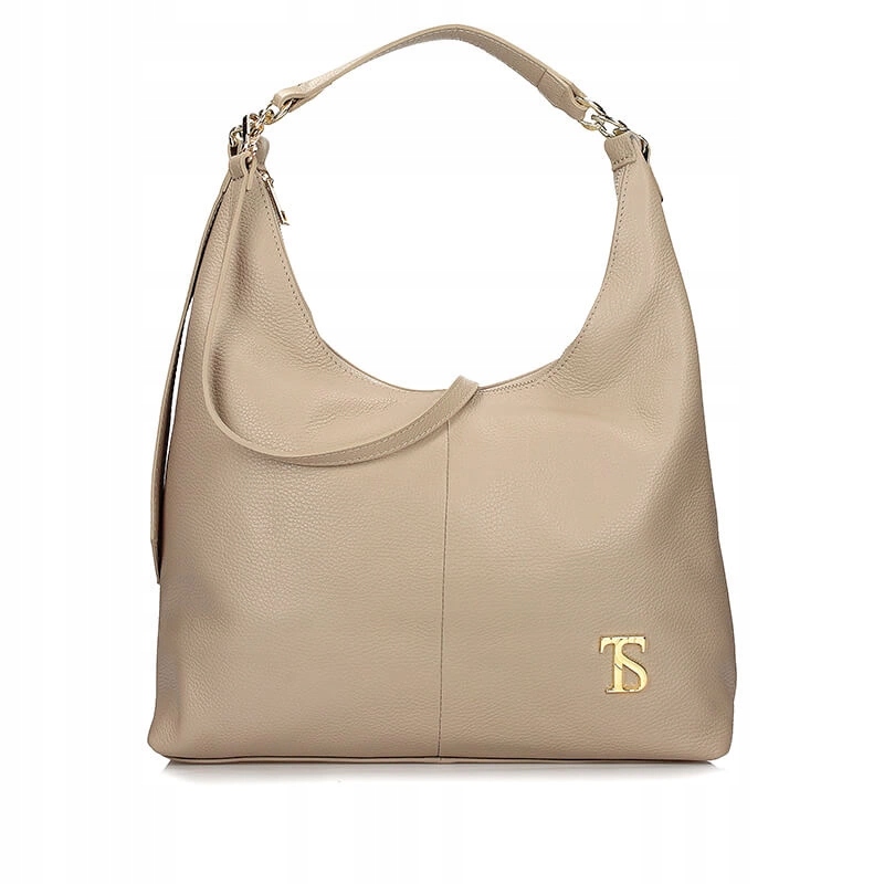 Elegantní italská taška Toscanio F147 béžová