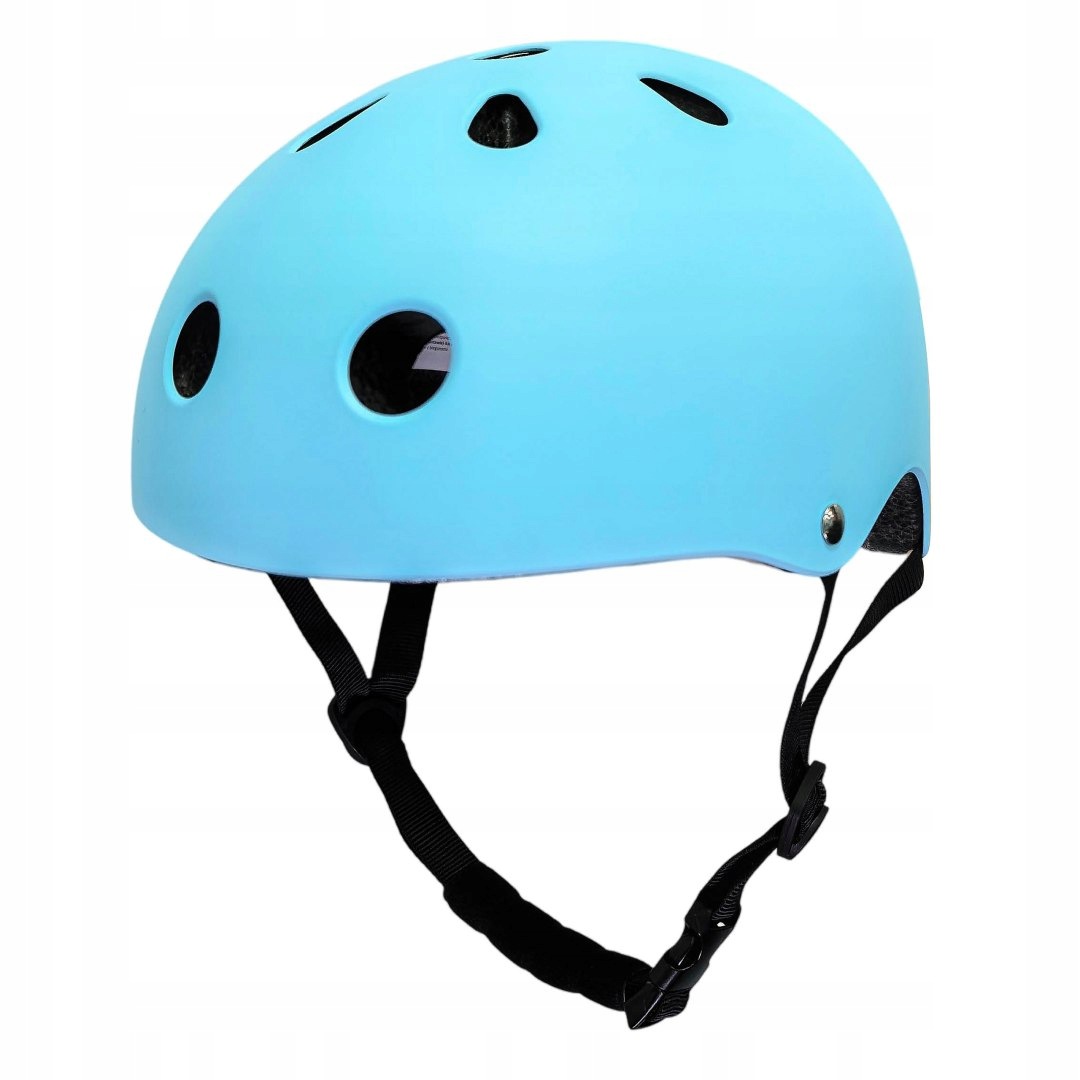 Kask rowerowy dla dziecka Trike Fix dziecięcy regulowany Led M 55-58cm nieb