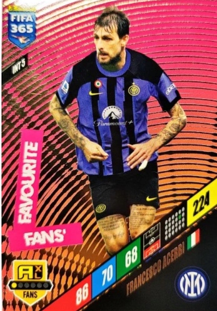 Fifa 365 2024 Panini Francesco Acerbi INT5 Inter -fans