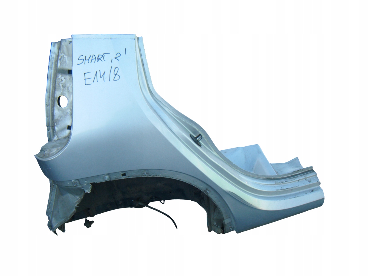 SMART FORFOUR 04- ĆWIARTKA BŁOTNIK PRAWY TYŁ