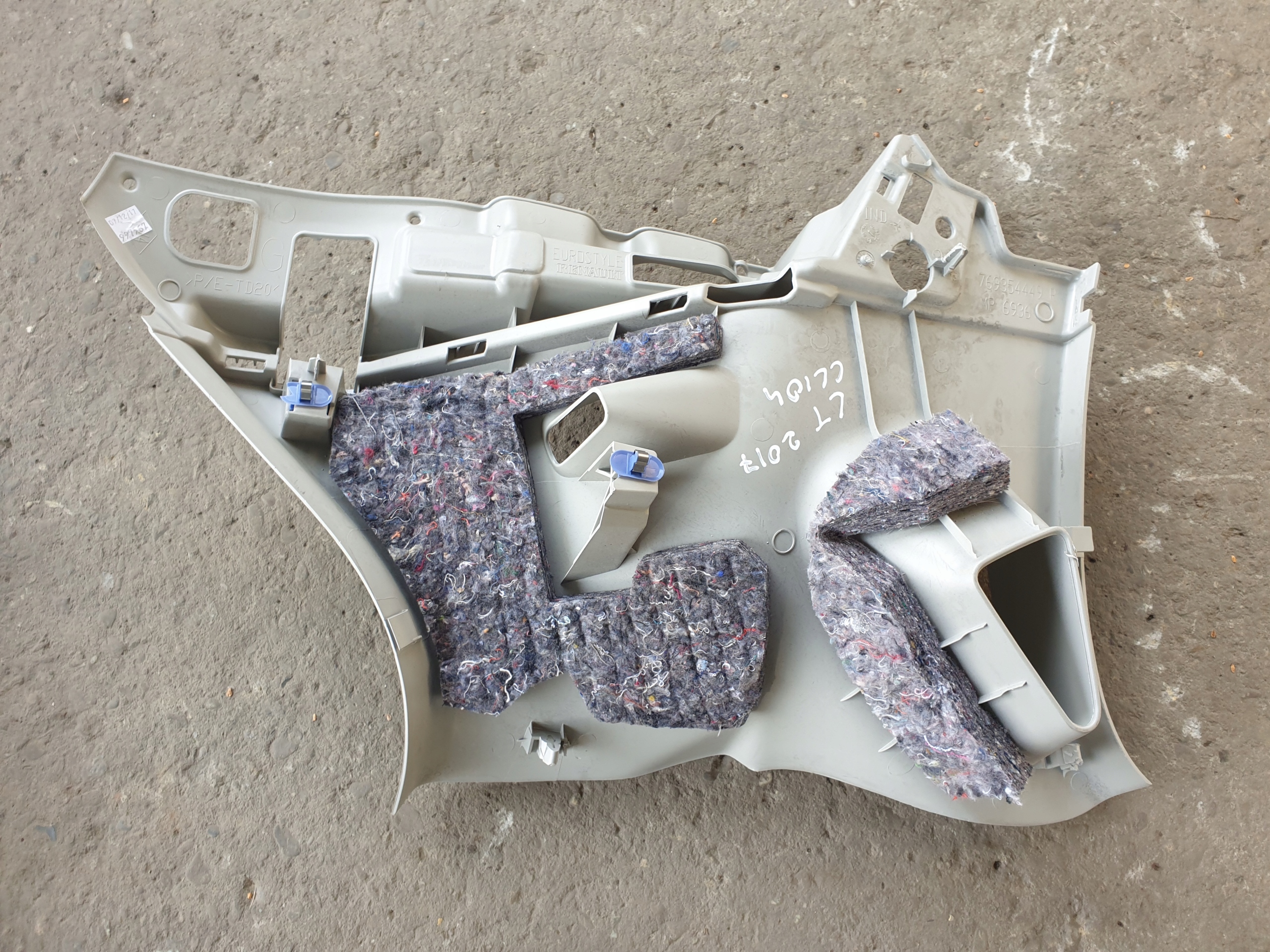cover side SLUPKA RENAULT CLIO 4 IV 2016- 769354449R left side