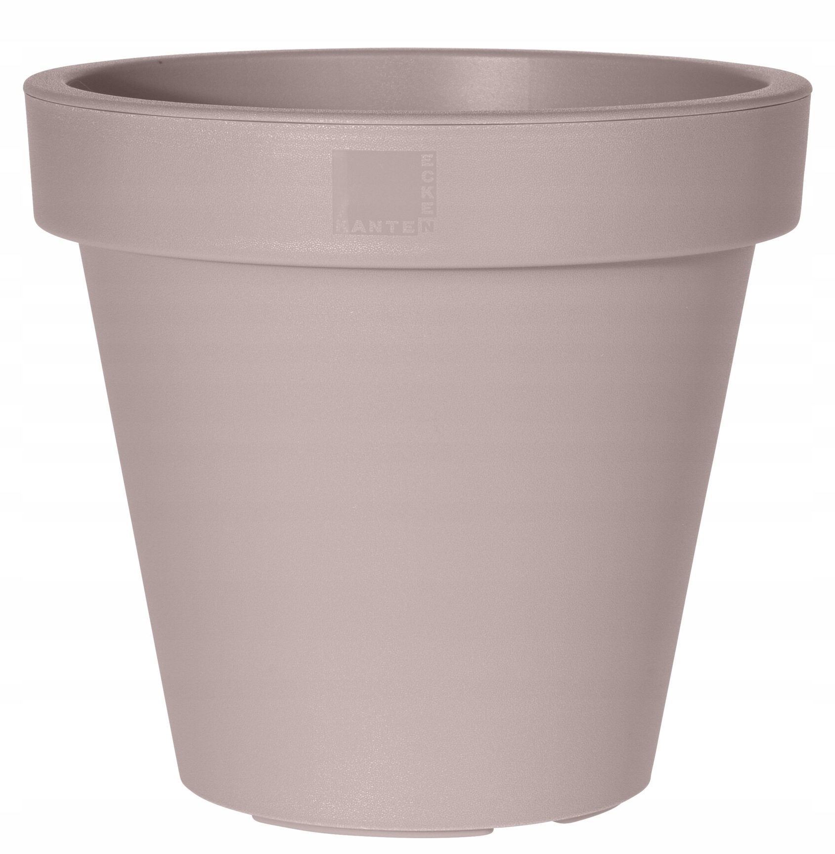 Kvetináč okrúhly plastový obal na kvetináč béžový veľký 80 cm 1ks