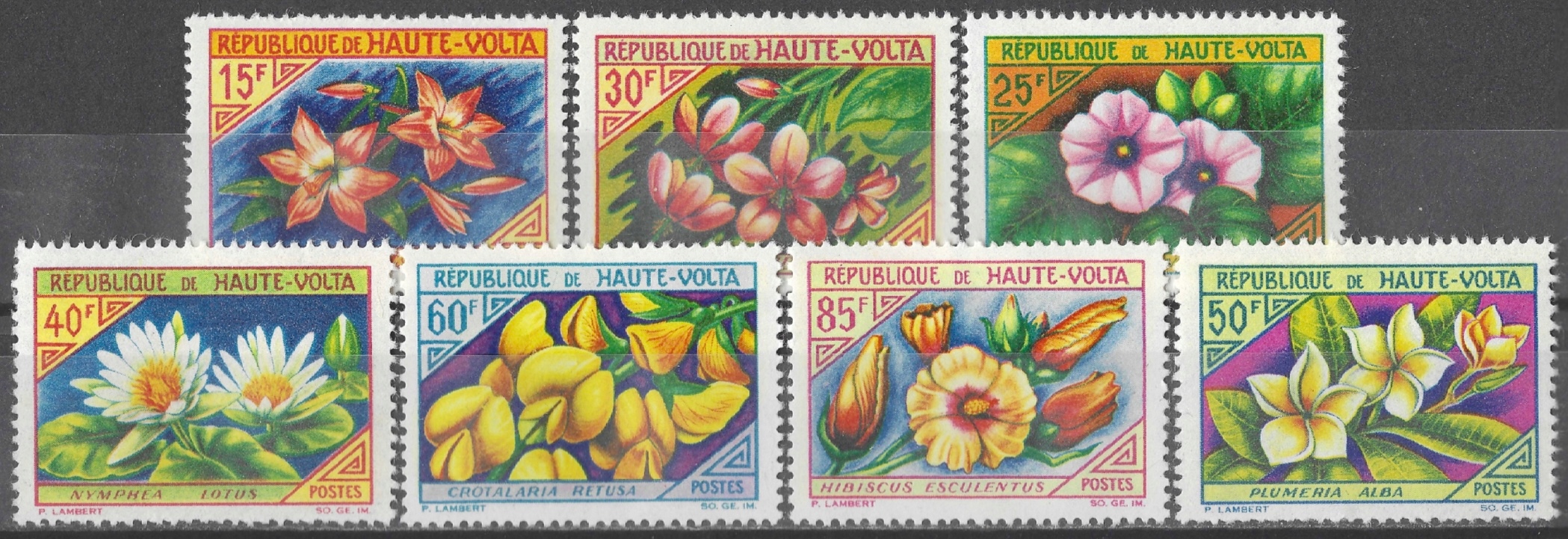 Górna Wolta - flora** (1963) SW 129-135