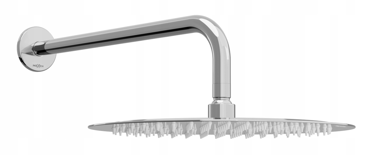 MEXEN DESZCZOWNICA SLIM OKRĄGŁA 30 cm RAMIĘ CHROM