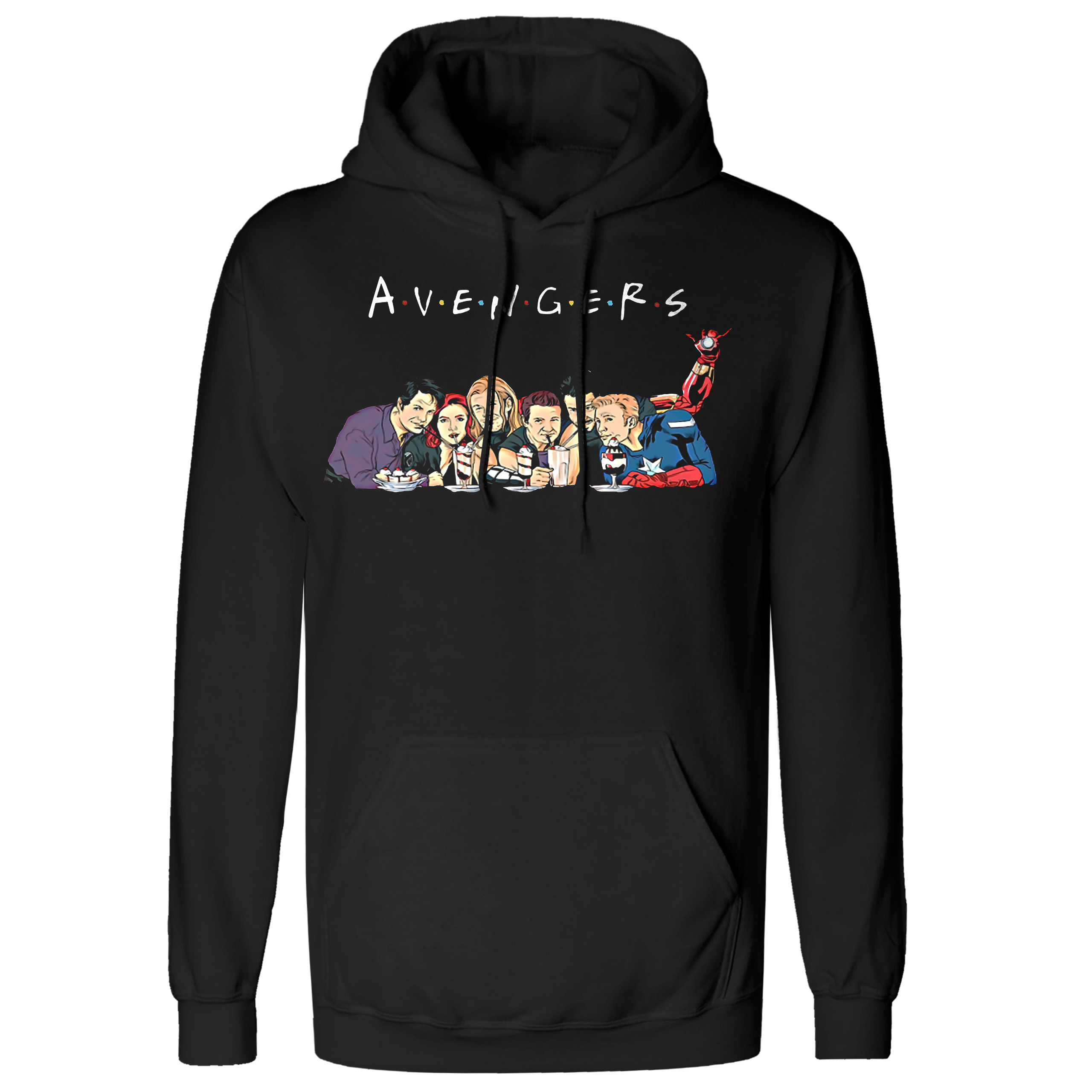 

Bluza Damska Z Kapturem Avengers Friends Rozm L