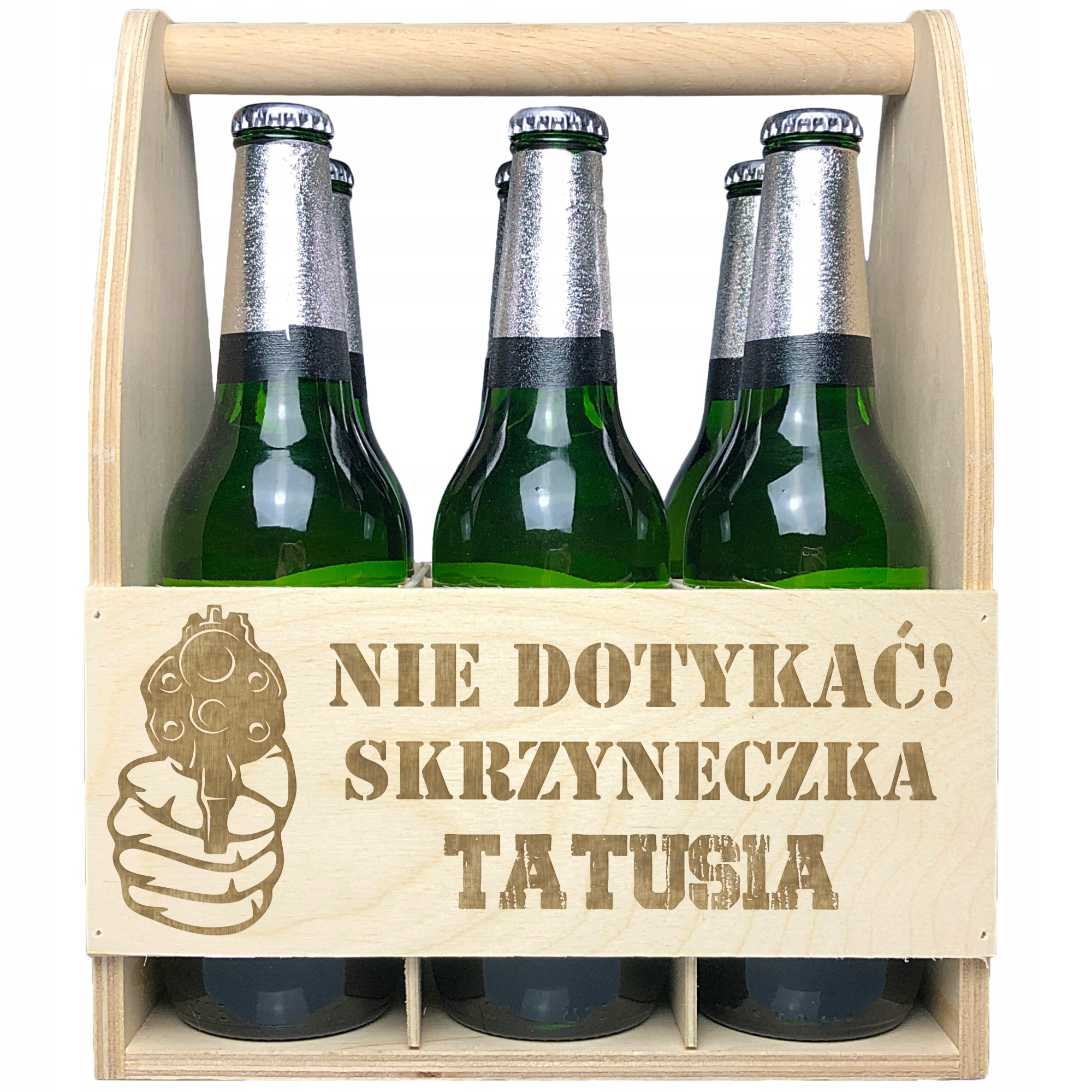 

Dla Taty Dzień Ojca Nosidło Skrzynka Piwo