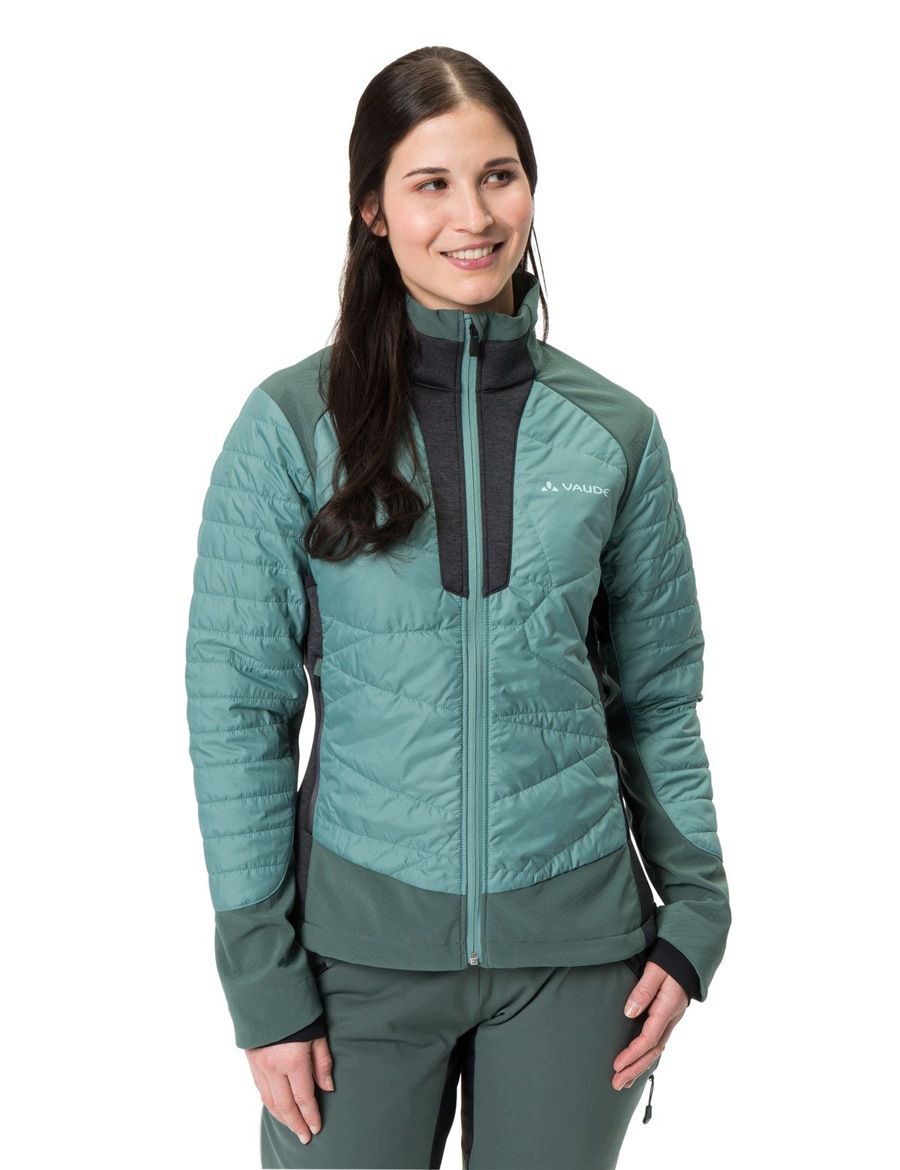 Kurtka sportowa damska z PrimaLoft Vaude Minaki III zielona 34